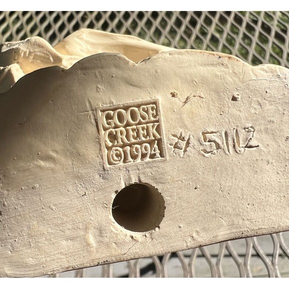 Goose Creek 1994 Angel Wall/Pole Garden Pocket Planter Resin Holiday Boho Celtic - Picture 8 of 8